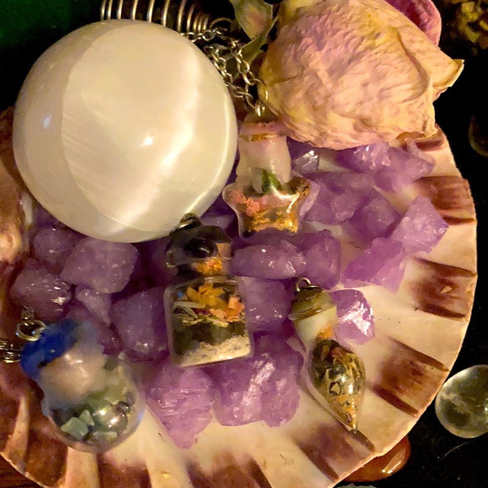 Spell Bottle Charms